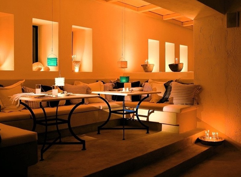 Restaurant at Grecotel Mykonos Blu Boutique Resort