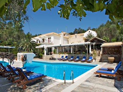 Paxos Club Resort Pool View