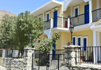 Exterior, Castellenia Studios, Livadia, Tilos, Greece