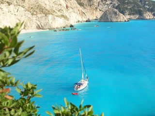 Boat in Lefkada