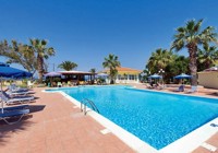 Pool view at Ammes Hotel