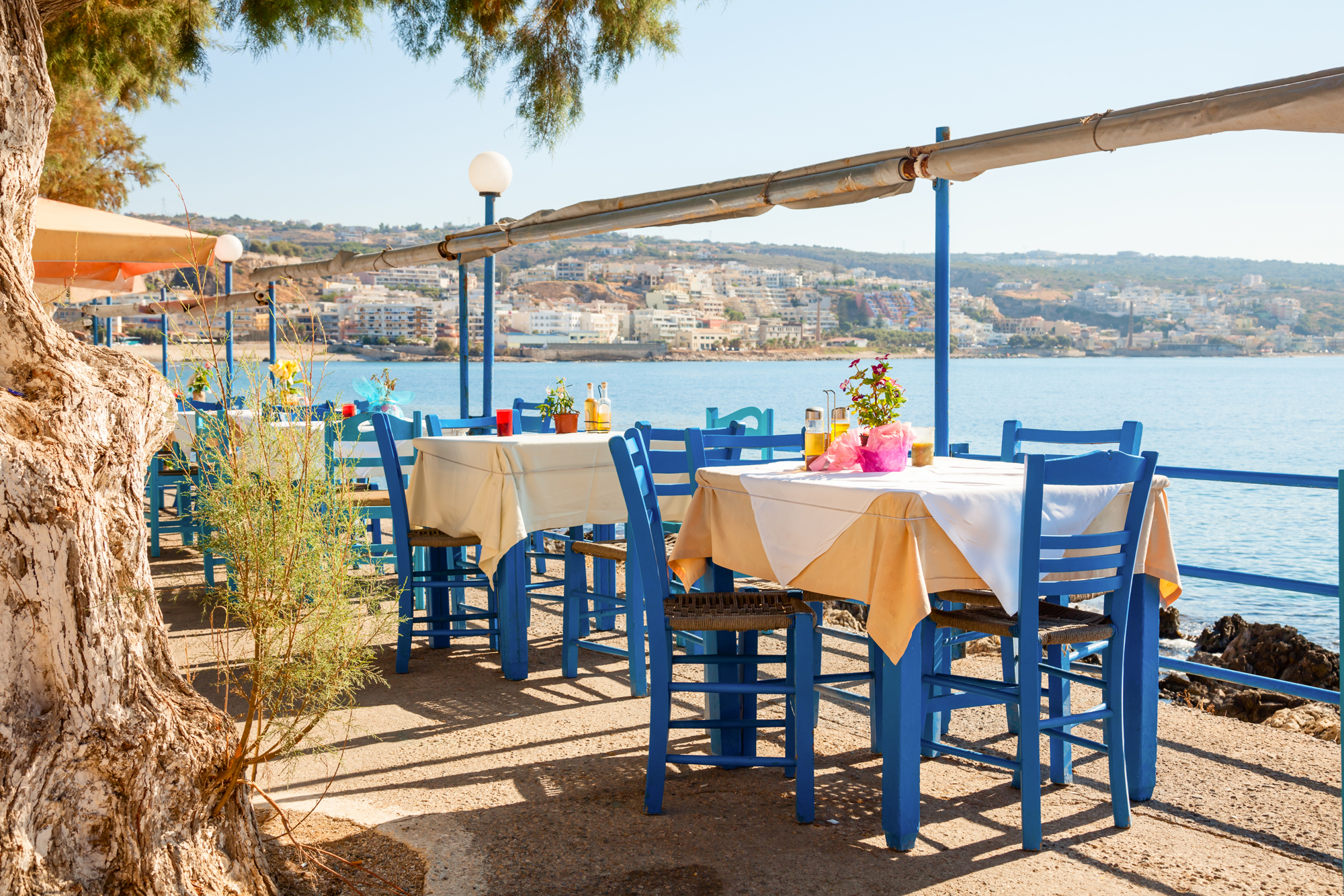 Taverna in Heraklion, Crete