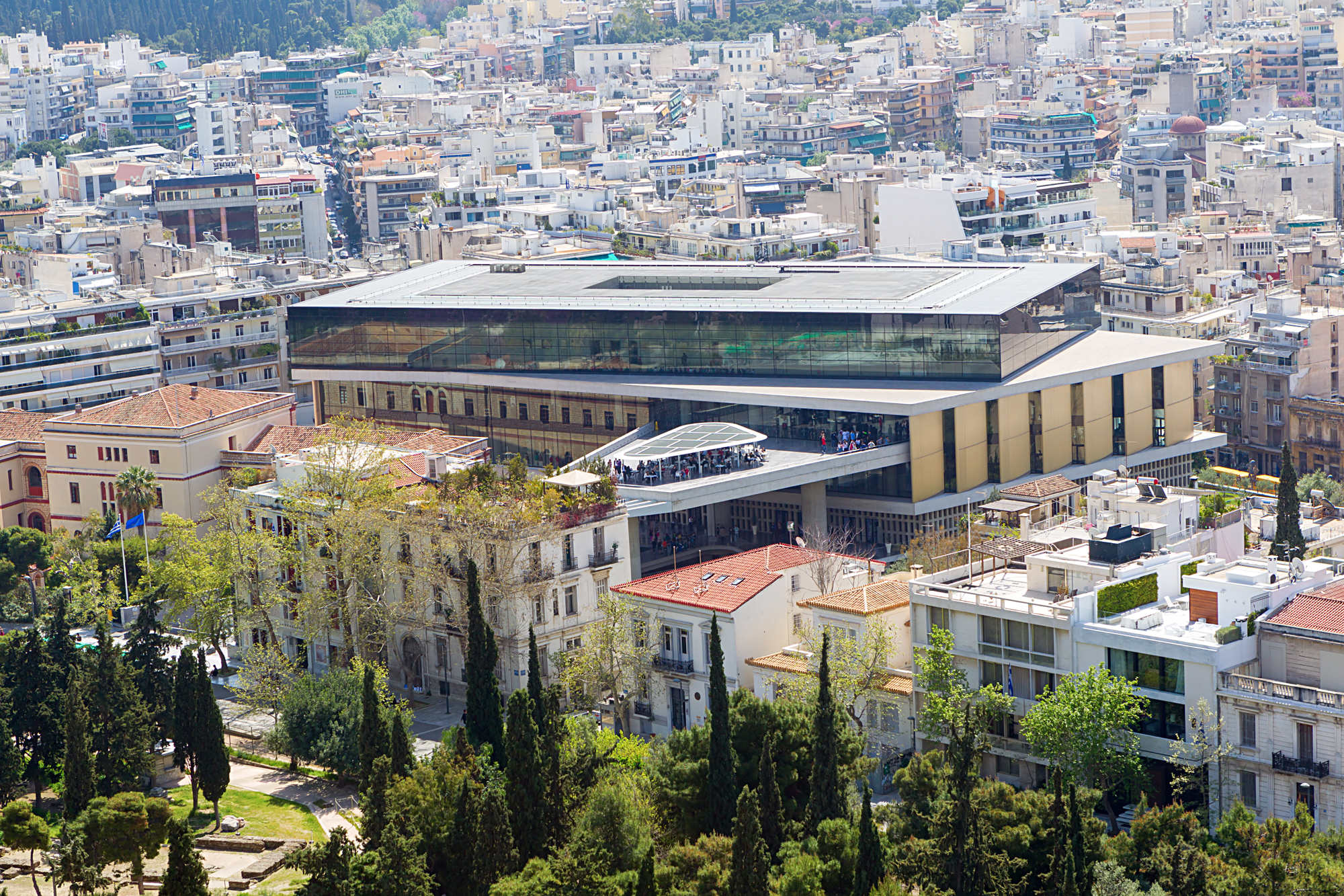 New Acropolis Museum Drone