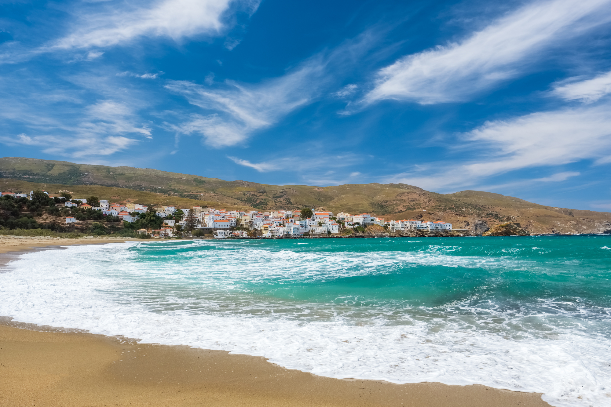 Paraporti Beach Andros