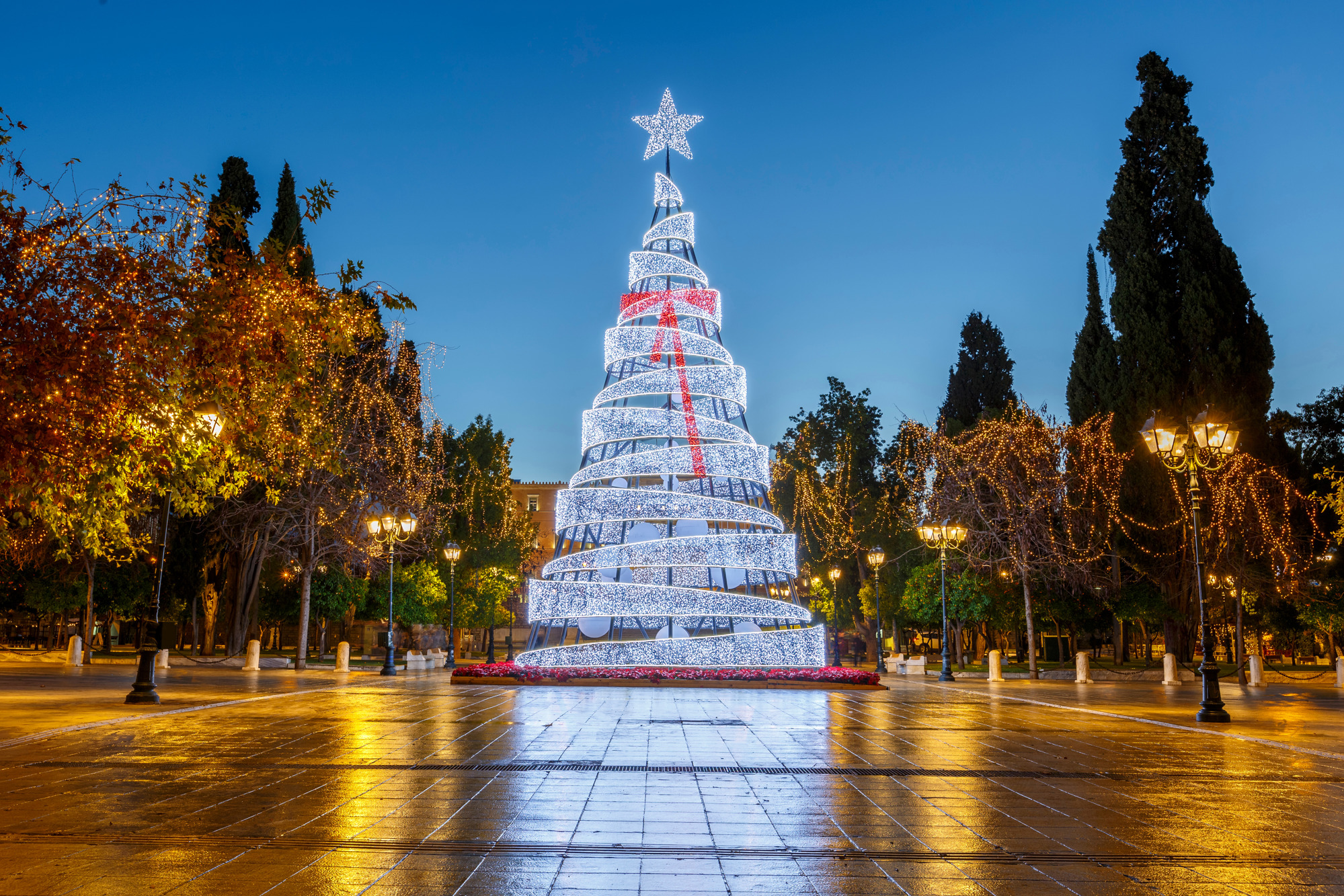 Christmas Tree In Syntagma Square 2018