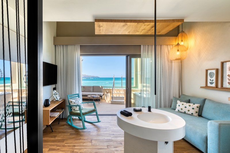 9. Domes Noruz Chania Absolute Haven Living Room