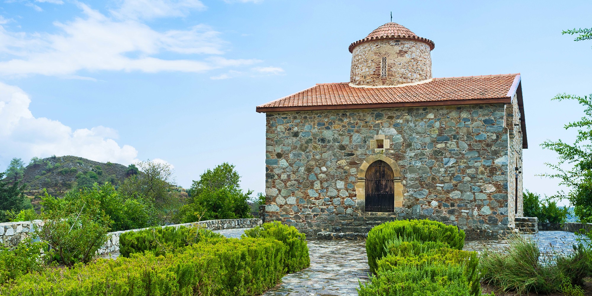 Timios Stavros Church Pelendri Village Troodos Mountains CYPRUS