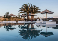 Pool at Ostraco Suites Hotel, Mykonos Town, Mykonos, Greece