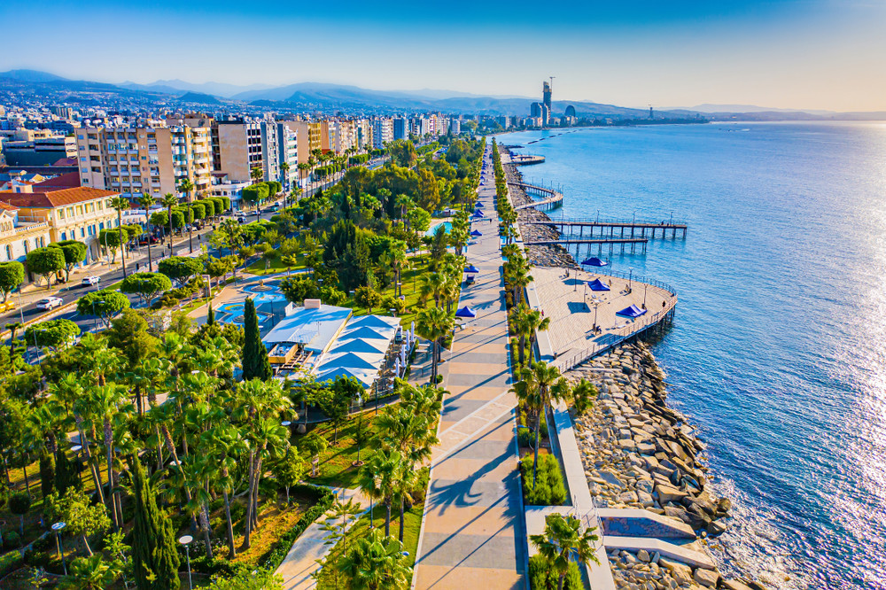 Beautiful Seafront Of Limassol