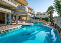 Outdoor pool at Angela Apartments, Kos Town, Kos, Greece