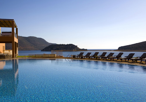 Swimming Pool at Domes of Elounda, Elounda, Crete, Greece