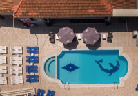 The Barn Aerial View