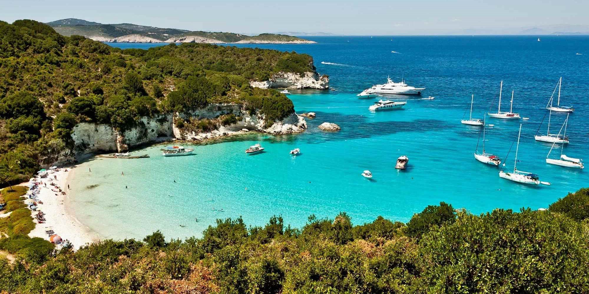 Voutoumi Beach Paxos Greece