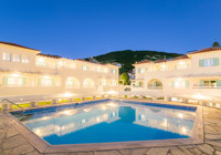 Sunrise Village Pool, Skopelos Town, Greece