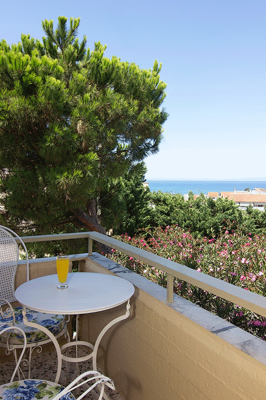 Stoupa Hotel Balcony