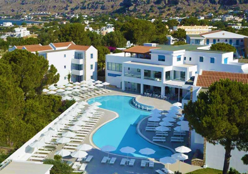 Aerial View of Lindia Thalassa Resort