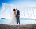 Wedding Couple On Cameo Island Beach