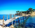 Wooden Bridge To Cameo Island