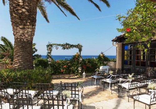 Aresti Restaurant Ceremony Aisle