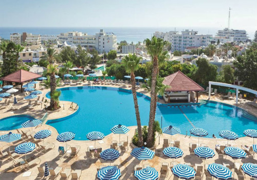 Pool at Antigoni Hotel