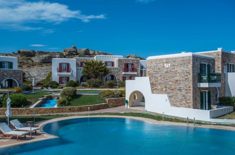 Naxos Palace Hotel Pool Area