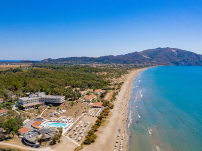 Aerial view at Domes Aulūs Zante in Zante Greece