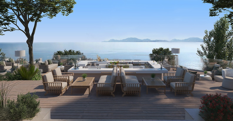 Ikos Odisia Hotel Dassia Corfu Greece The View Lounge