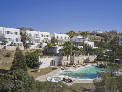 General view of High Mill in Paros