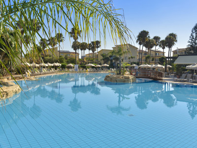 Pool view at Makronissos Holiday Village