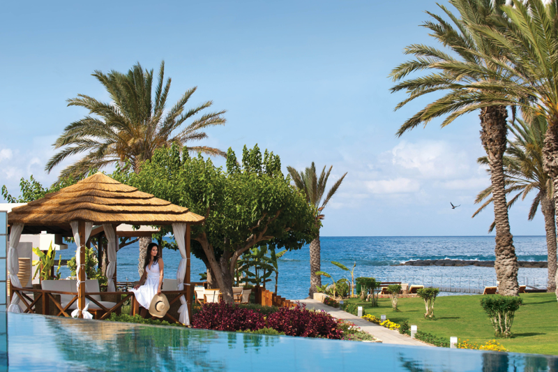 Gardens and Beach at Constantinou Bros Asimina Suites Hotel