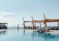 Pool View at SMY Orizontes in Santorini (1)