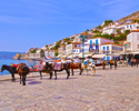 Transport in Hydra, Greece