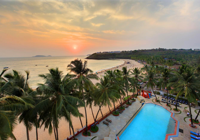 Beachfront location at Bogmallo Beach Resort, South Goa