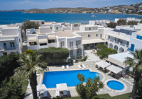 General view of Polos Hotel in Paros