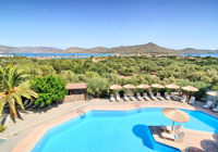 Pool view at Elounda Krini in Crete