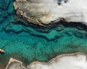 Sarakiniko Beach Cenital View. Milos, Greece