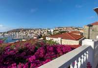 Views of Halki from Alexandra house