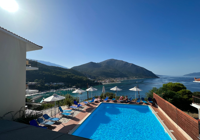 Views from Oceanis Hotel in Poros, Kefalonia