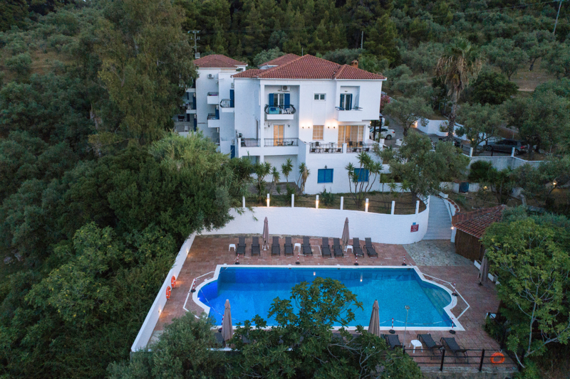 Pool view at Anamar Skiathos (1)
