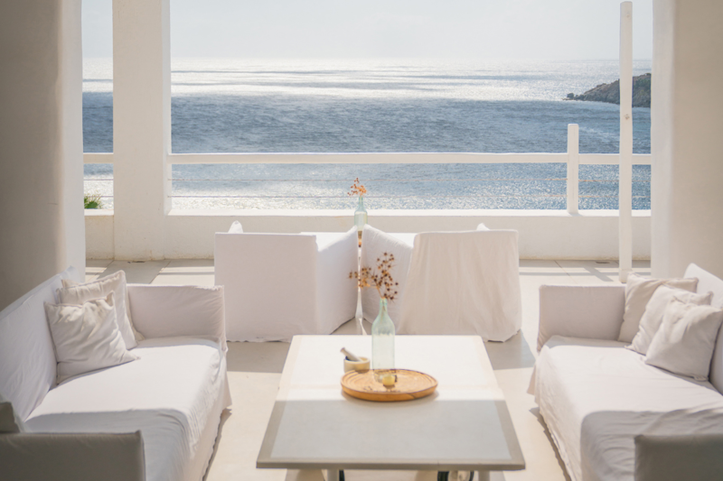 Bar at Grecotel Mykonos Blu Boutique Resort
