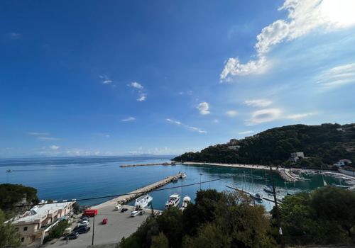 View from Harbour View (Oceanis Apartments)