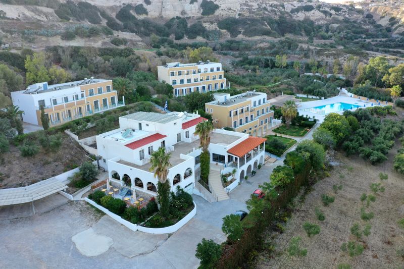 Exterior view of Hermes Hotel in Kos