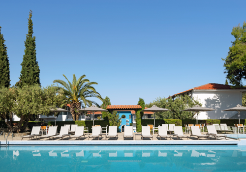 Pool at Philoxenia Bungalows Hotel