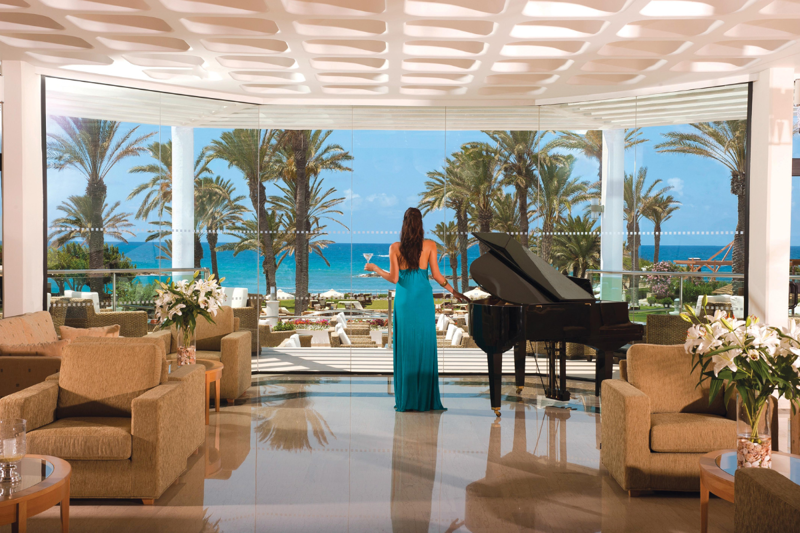 Lobby at Constantinou Bros Asimina Suites Hotel