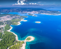 Croatia, Istria, Aerial View Of Cape Kamenjak