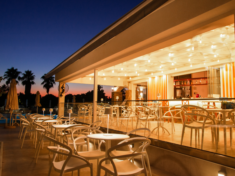 Outdoor Bar at Acrotel Lily Ann Village