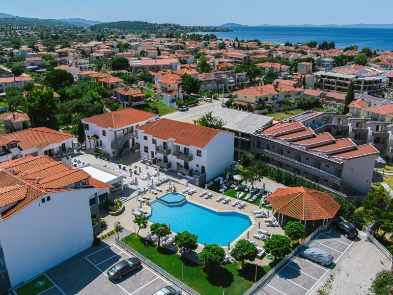 Aerial View of Acrotel Lily Ann Village