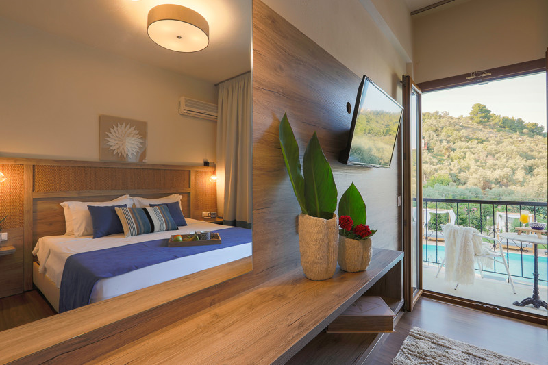 Skiathos Avaton. Deluxe Room Pool View Room