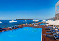 Swimming Pools Overlooking the Sea at Hotel Royal Neptun