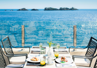 Outdoor Dining at Hotel Royal Princess